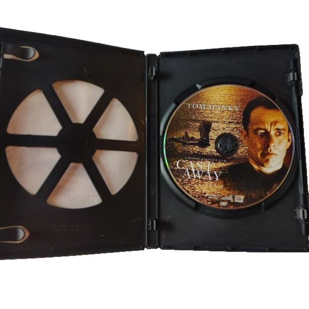 Cast Away DVD 2000 Movie Tom Hanks Helen Hunt PG 13 Drama Survival - Picture 3 of 3